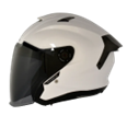 Casco jet SPARTAN BALZER BLANCO BRILLO L