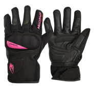 GUANTE IMPERMEBALES FIORI NGRO/MORADO