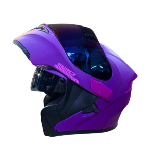 Casco abatible KRM 920 edición especial Morado mate