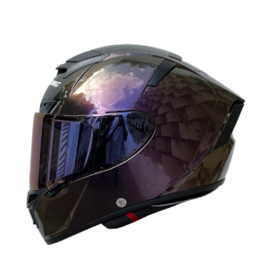 CASCO XTRONG XTR-326 MORADO BRILLO