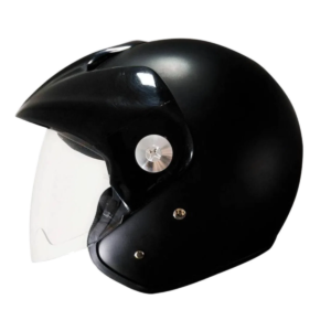 CASCO ABIERTO ZEUS 507 NEGRO MATE