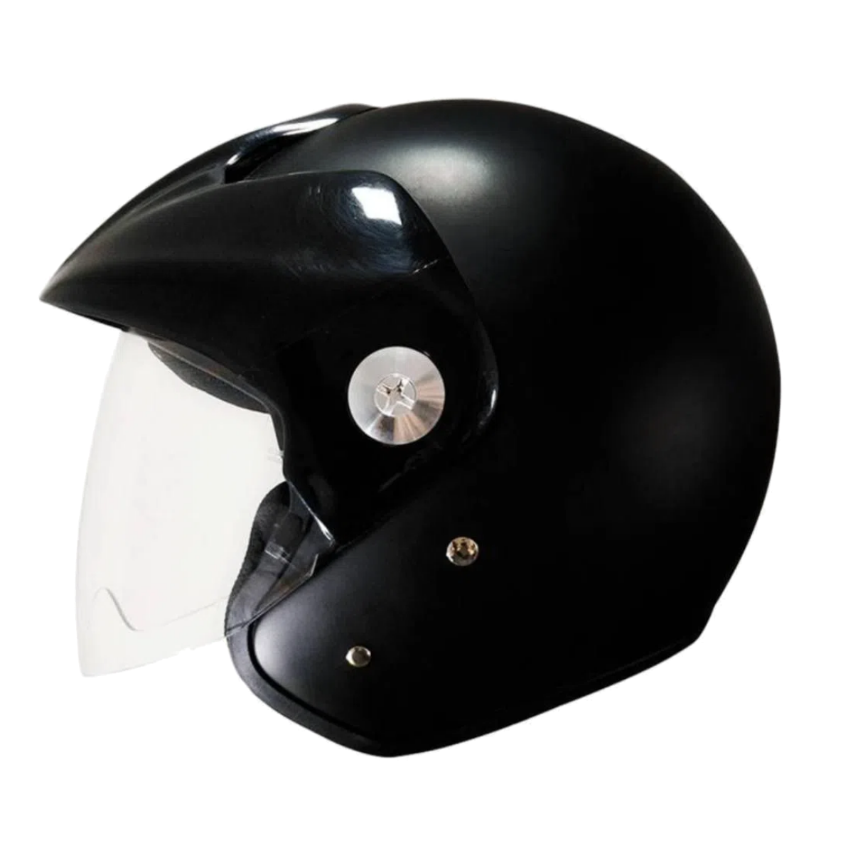 CASCO ABIERTO ZEUS 507 NEGRO MATE