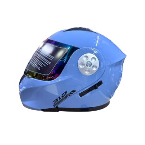 CASCO KRM 317 ABATIBLE AZUL BRILLO