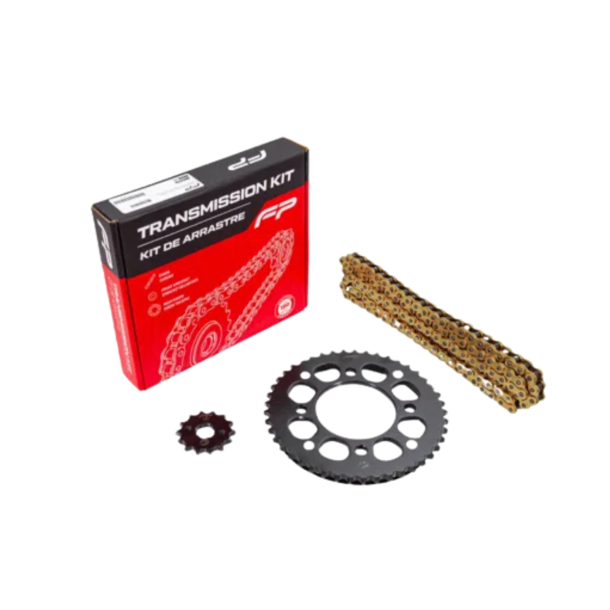 KIT ARRASTRE FP 14-41T 428H-132L-6H FZ 2.0 CON DISCO TRAS