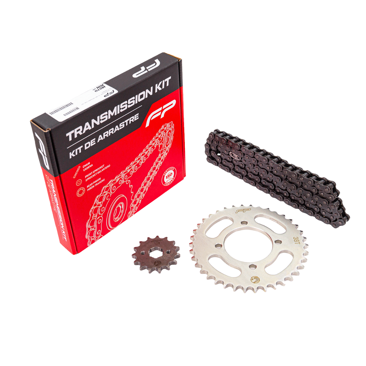 KIT ARRASTRE FP 15-38t 428h-104 4h AKT 125