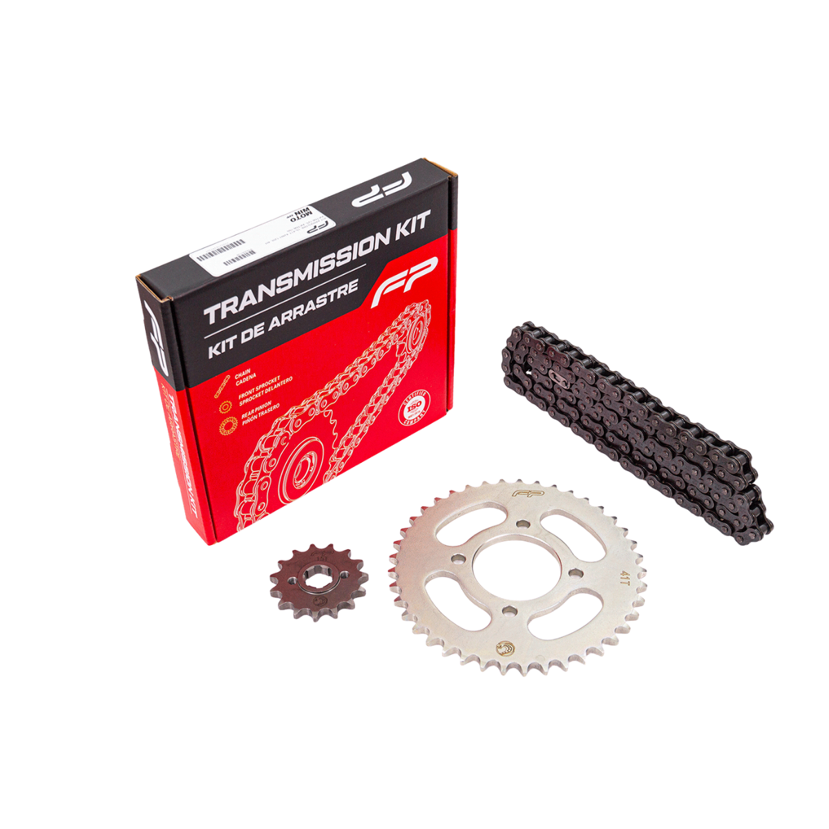 KIT ARRASTRE 15-41T 428H-120L 4H AKTNE125, AKTNE150